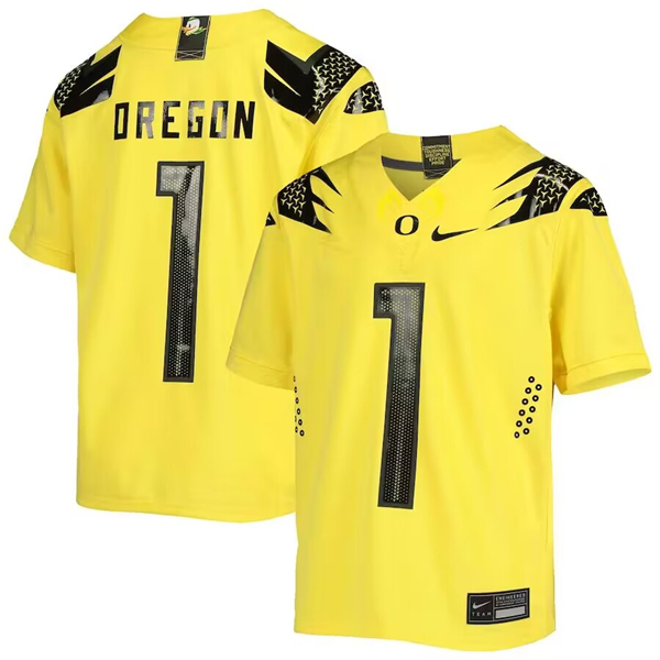 Men's Oregon Ducks Active Player Custom Yellow Stitched Football Jersey Men's Oregon Ducks Active Player Custom Yellow Stitched Football Jersey